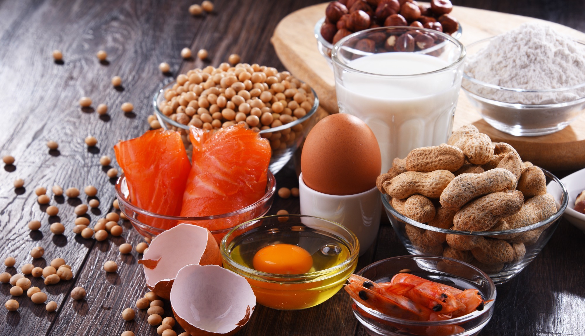 食物アレルギーの対象の食べ物 食物アレルギーの対象の食べ物